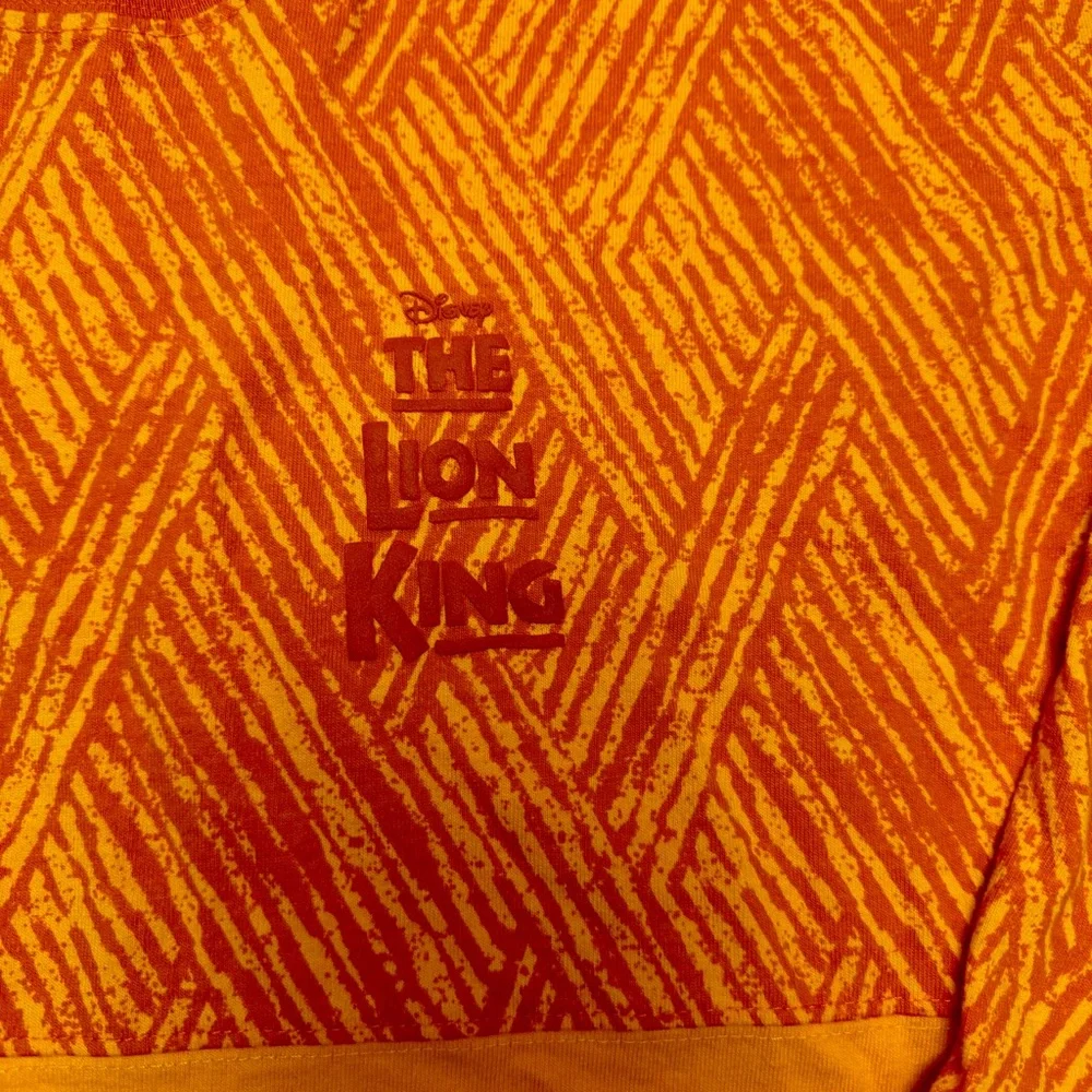 Disney The Lion King Spirit Jersey Orange Sun Africa US Size XL RARE - Picture 3 of 9